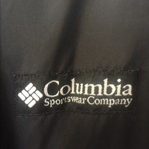 Columbia men’s jacket small. Nylon and fleece
